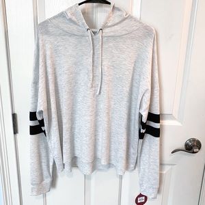 NWT So Juniors’ Waffle Hooded Sweater